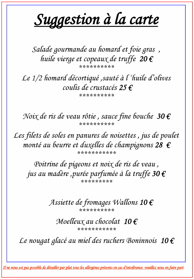 michel01 Restaurant Michel à Boninne Namur